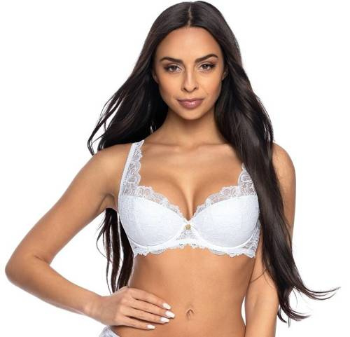 Biustonosz Usztywniany M-0196/22 Nell Mat - biały