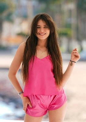 Karen Komplet piżamka damska satyna DKaren - Pink