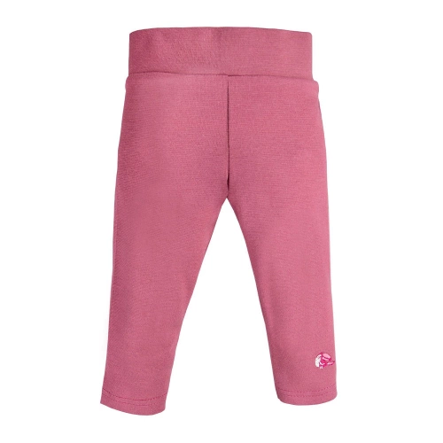 Legginsy bawełniane Nature Ewa Klucze - bordo