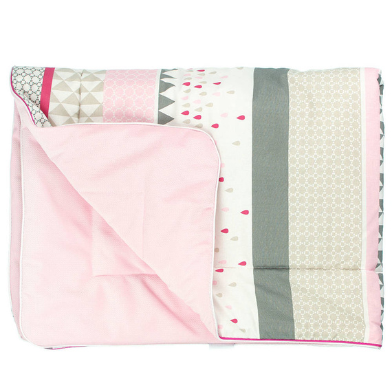 Kocyk niemowlęcy Papugi Martex zielony