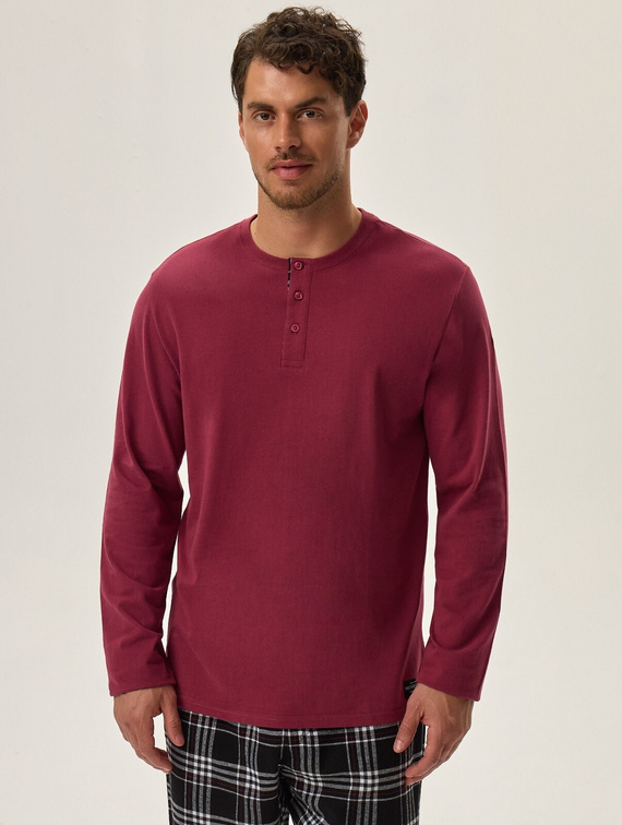 Piżama Męska 41919 Honor Henderson -bordowy