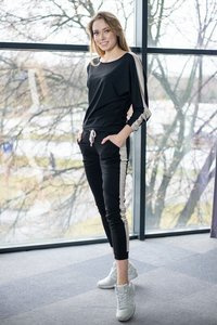 Komplet dresowy 502 MIRACLE- czarny