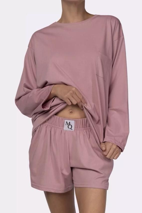Piżama damska Joy longsleeve Mona pink