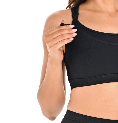 Top do karmienia Maya Teyli - czarny