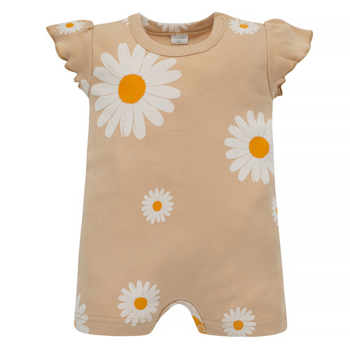 Rampers bawełniany Daisy Pinokio -  beżowy
