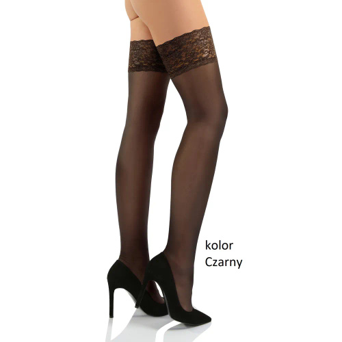 Camilla Pończochy samonośne 8 den Sesto Senso- nero