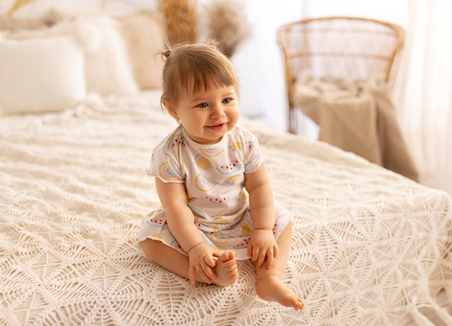 Sukienkobody krótki rękaw "Fruit Party" Makoma