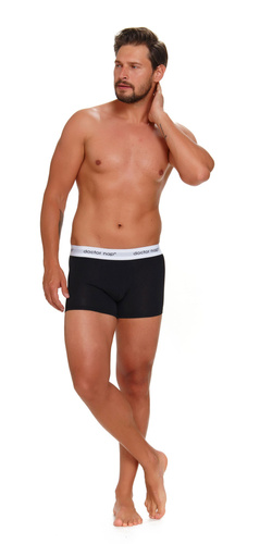 Bokserki męskie 5277 Doctor Nap - black melange red
