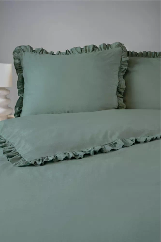 Pościel bawełniana Pure 23 jednobarwna Detexpol miętowy