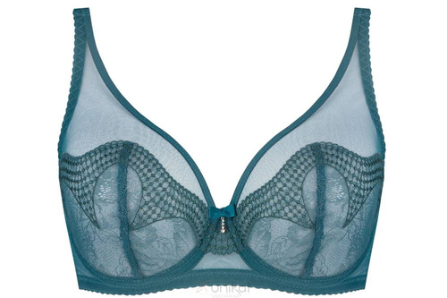 Biustonosz miękki soft Florence Unikat szmaragd 