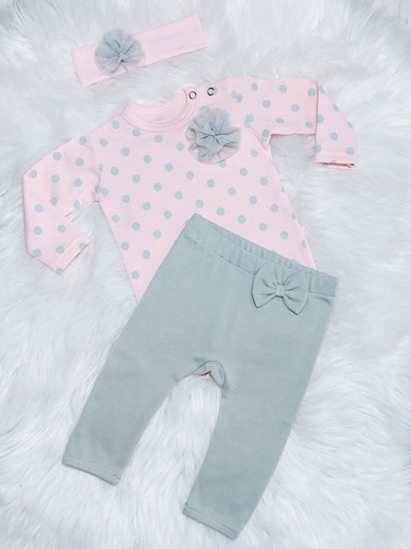 Spodnie niemowlęce Tosia Bambarillo granatowy