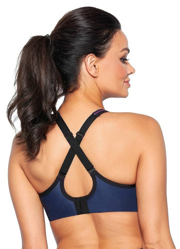 Dina  Biustonosz Sportowy full cup  Ava granatowy