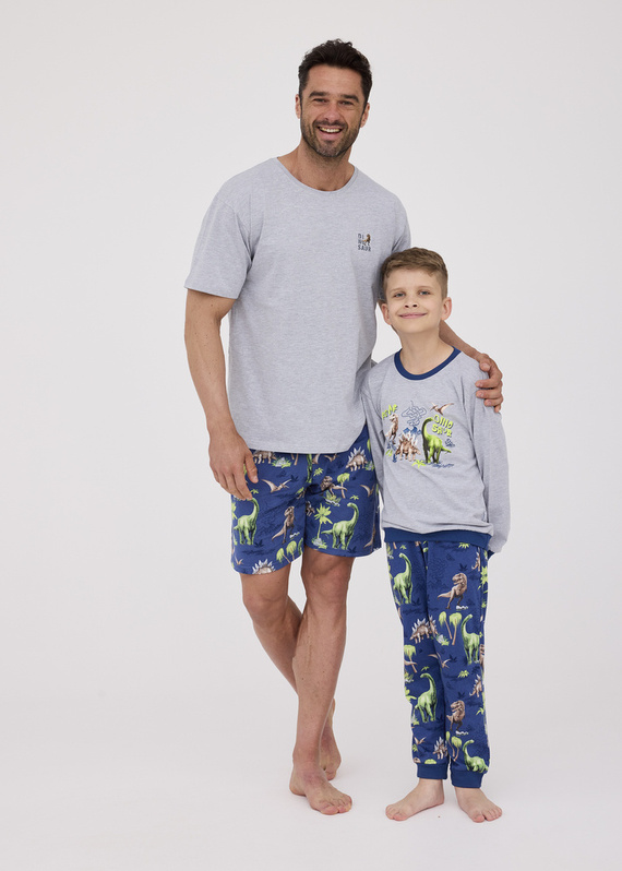 Piżama męska 326/272 Dinosaur 2 Cornette jeans