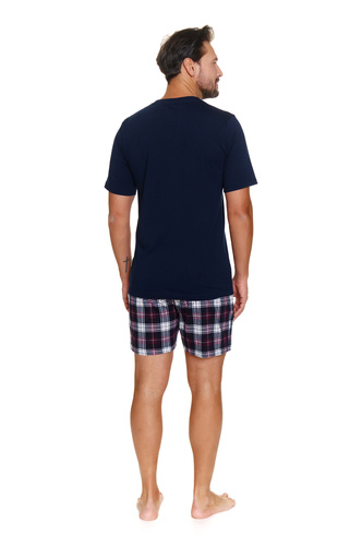 PMB.7201 Piżama Męska Doctor Nap - navy blue