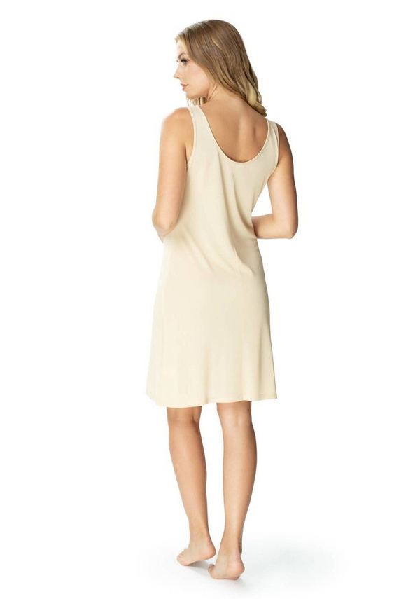 Halka koszula nocna 4127 Amelia Mewa beżowy