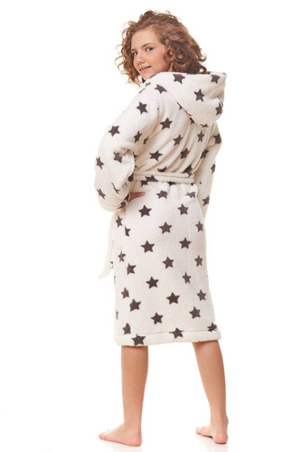 Szlafrok dziecięcy 9157 Dream Star L&L - melange 