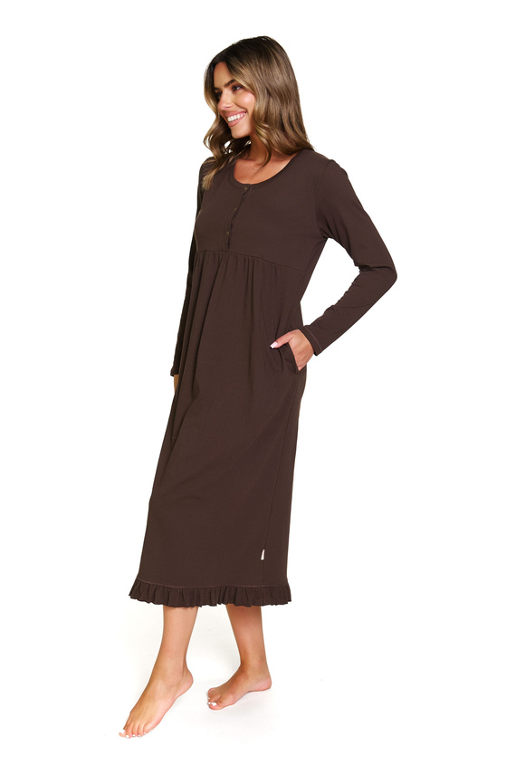 7318 Koszula nocna ciążowa i do karmienia | 100% bawełna | Doctor Nap