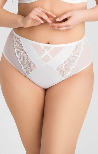 Gorsenia Figi damskie K 851 Forever biały