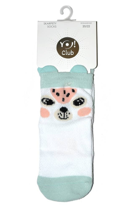Skarpetki dla dziewczynki SK-72 GIRL 3D YO! mix kolor