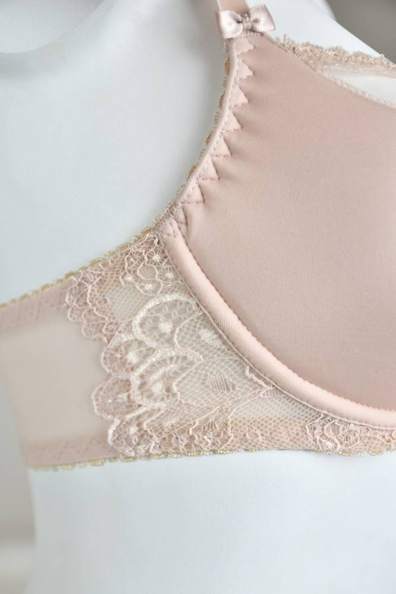 Biustonosz półusztywniony 01105 Ciao Mediolano beżowy