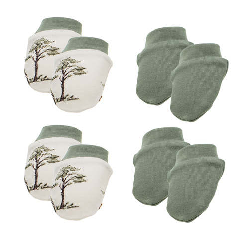 Rękawiczki Nicol Yogi Bear 218083 – 4 sztuki, bawełniane