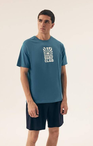 Piżama Męska 42600 Sun  Henderson - aqua