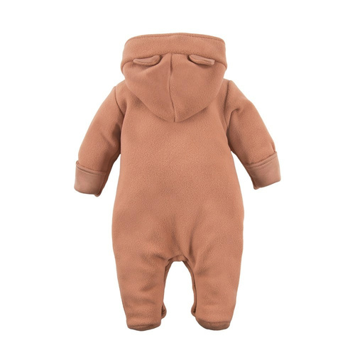 Pajac z kapturem Cars & Bears Eevi - beżowy