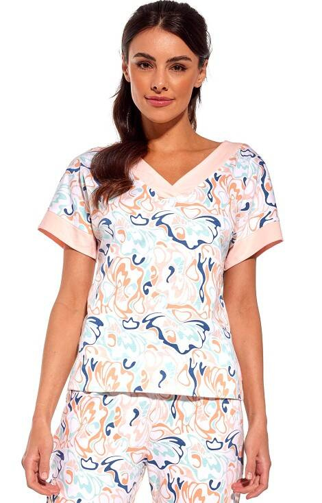 Piżama damska 815/278 Melissa Cornette różowy