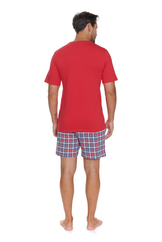 PMB.5353 Piżama Męska Doctor Nap - red