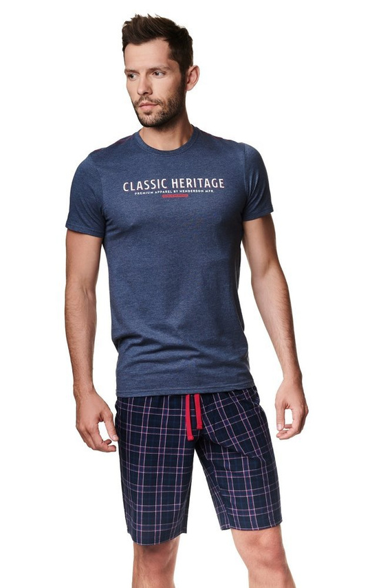 Piżama Męska 39243 Myth Henderson - maroon