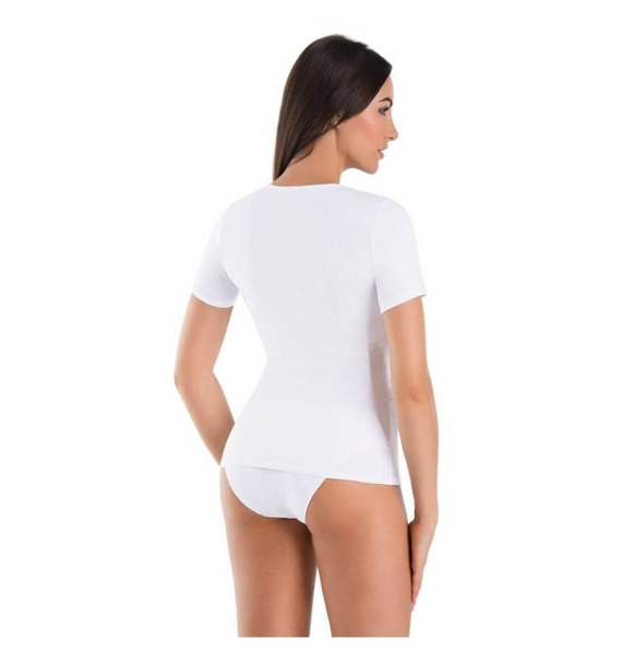 Koszulka bawełniana Deko-V Teyli-biały