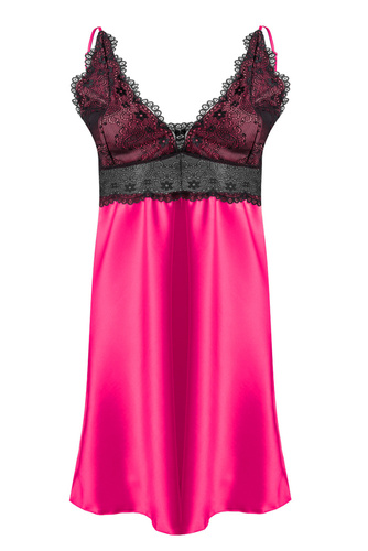 Halka satynowa Fabien DKaren - pink