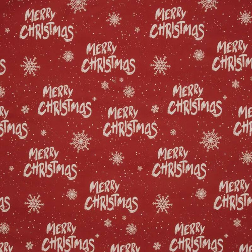 Pościel świąteczna Merry Christmas z mikrowłókna Kevin Eurofirany czerwony 