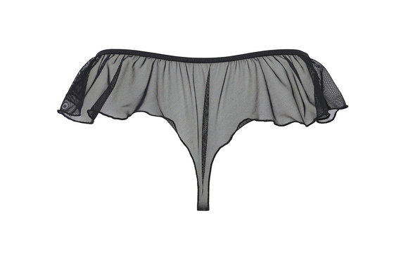 Stringi damskie Dianita Thong Passion - czarny