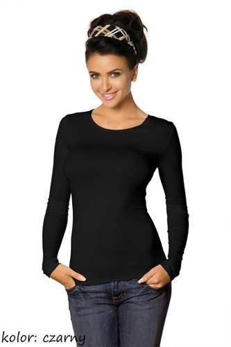 Manati Długi rękaw Bluzka damska Babell - czarna