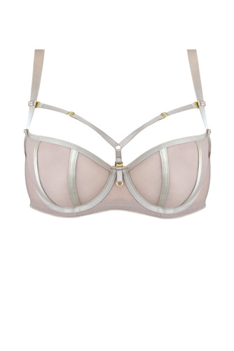 Biustonosz balkonetka 19120 Naked Mediolano beżowy 