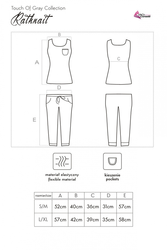 Komplet damski Rathnait LC 90372 LivCo Corsetti Fashion