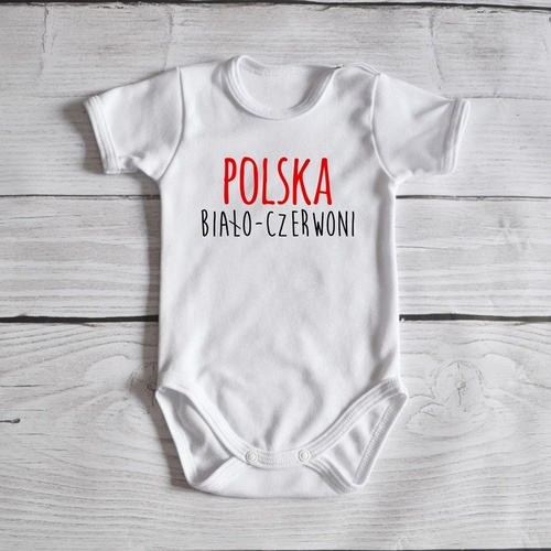 Body krótki rękaw "Mały kibic" Moocha czarne