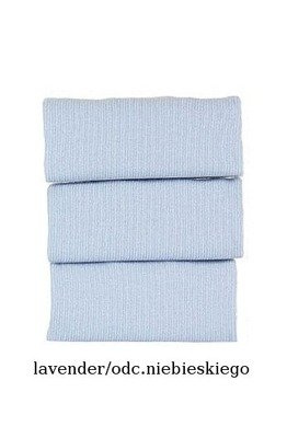 Rajstopy W28.00 Kids bawełniane gładkie - lavender/ odc. niebieskiego