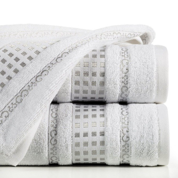 Ręcznik żakardowy "SANDY" Eurofirany oliwkowy