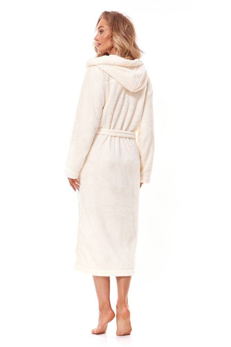 Długi Szlafrok Damski 2321 Lili  L&L  - onyx