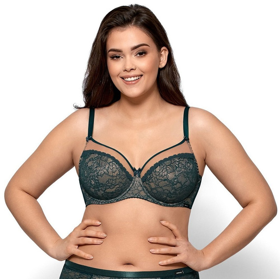 Biustonosz Miękki Anastasia Soft Nipplex -zielony