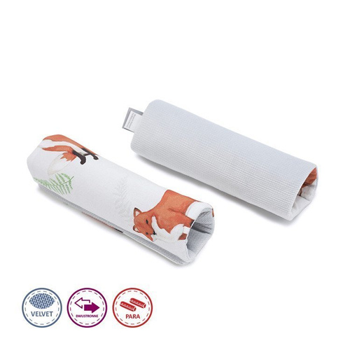 Ochraniacze na pasy Sawanna Velvet Makaszka