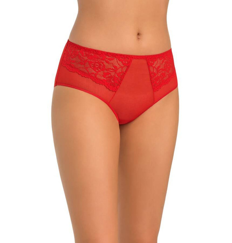 Figi damskie wysokie Vida Teyli - czerwone