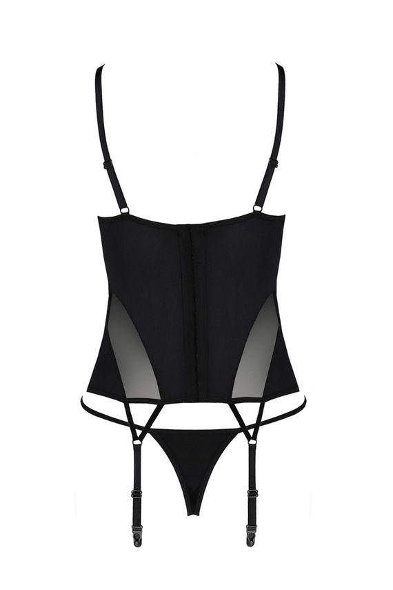 Gorset damski Meredith Corset Casmir czarny