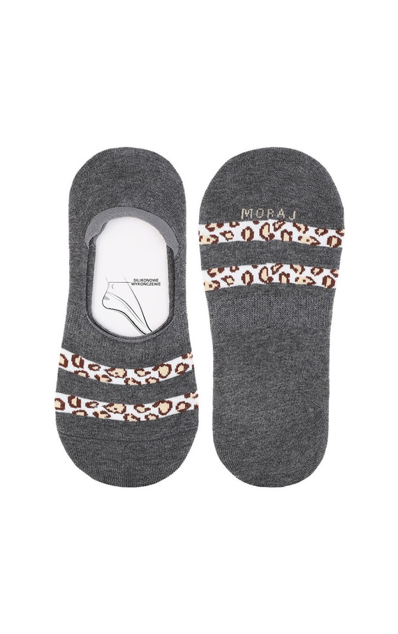 CDB200-127 Balerinki damskie Panterka Moraj mix kolor
