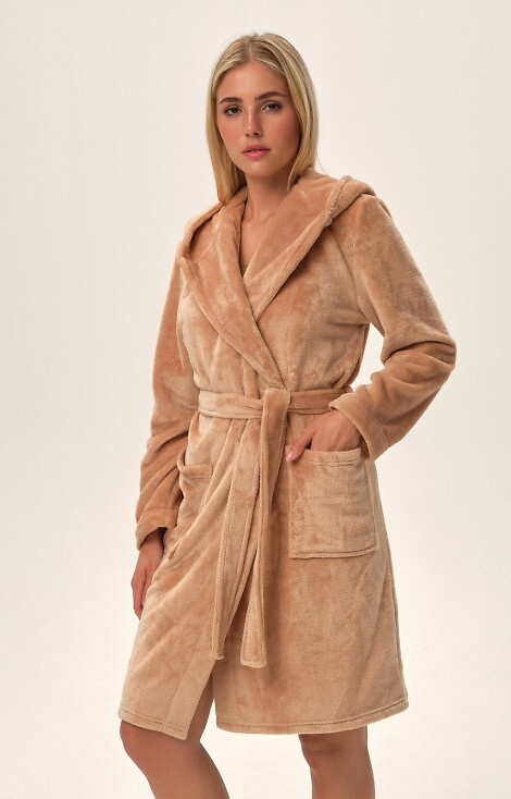 Szlafrok damski 41954 Fiora Henderson - beige
