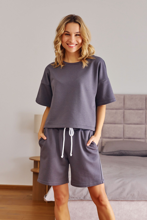 DRS.7220 Piżama Damska Doctor Nap - fume