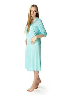 Koszula nocna 84133 Diana Mewa turkusowy