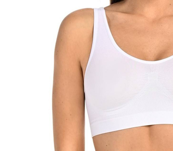 Top do karmienia Charlotte Teyli - biały